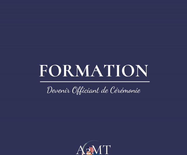 Formation Complète Devenir Officiant de Cérémonie à 1200€TTC. Cliquez ici !